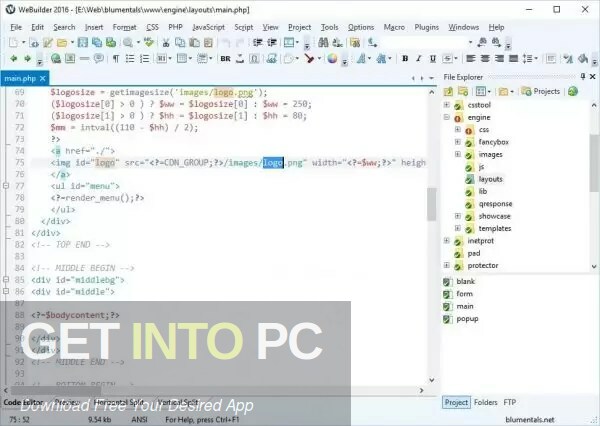 Blumentals WeBuilder 2022 Free Download Blumentals WeBuilder 2022 Free Download