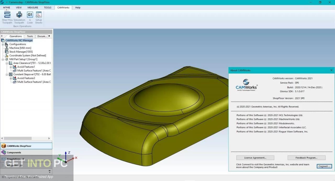 CAMWorks 2022 SP0 Multilingual for SolidWorks 2021-2022 Free Download