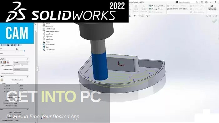 CAMWorks 2022 SP0 Multilingual for SolidWorks 2021-2022 Free Download
