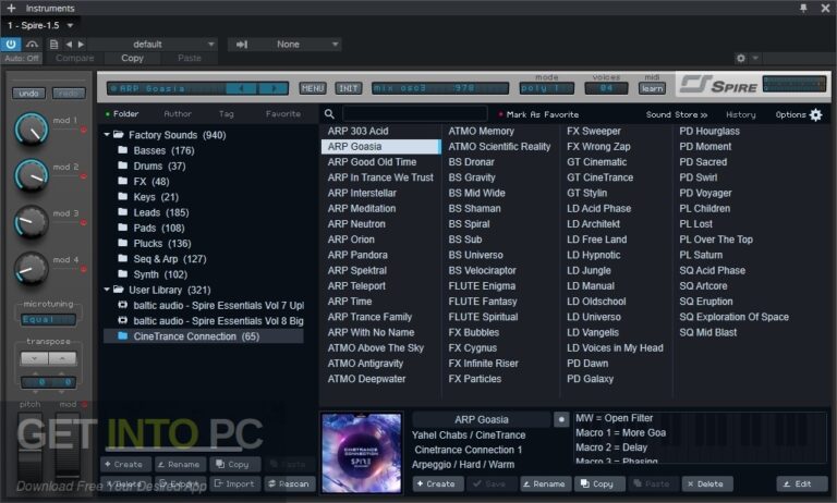 CineTrance Records – CineTrance Connection for Spire Free Download