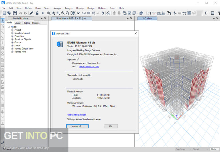 CSI ETABS Ultimate 2022 Free Download