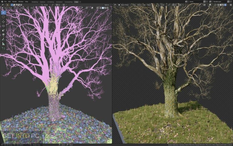 Download The Grove 3D Addon for Blender