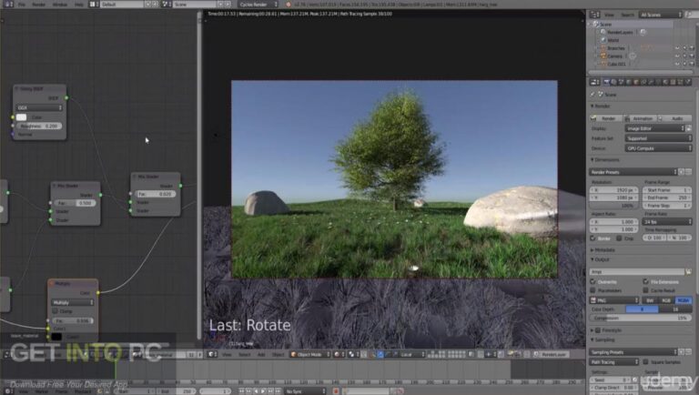 Download The Grove 3D Addon for Blender