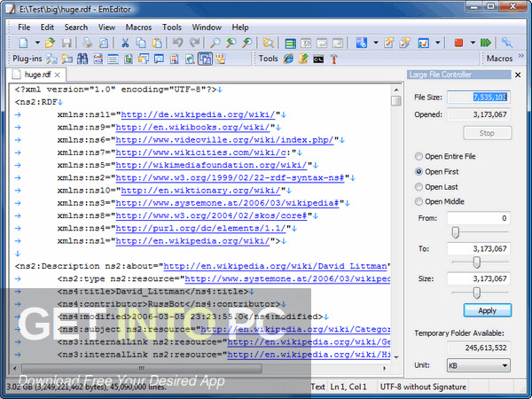 Emurasoft EmEditor Professional 2022 Free Download