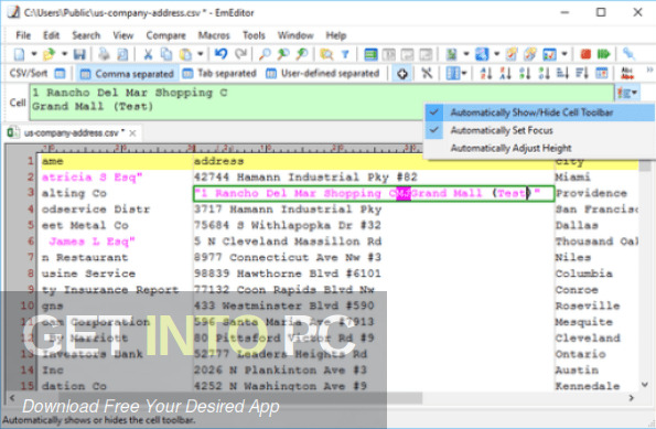 Emurasoft EmEditor Professional 2022 Free Download