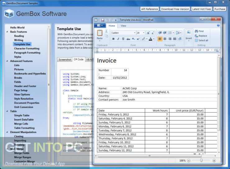 GemBox Bundle 2022 Free Download