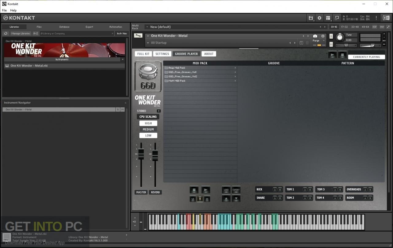 GetGood Drums – One Kit Wonder: Metal Free Download