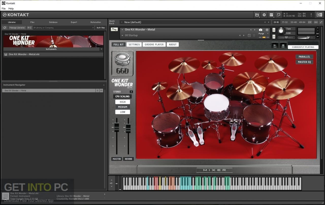 GetGood Drums – One Kit Wonder: Metal Free Download