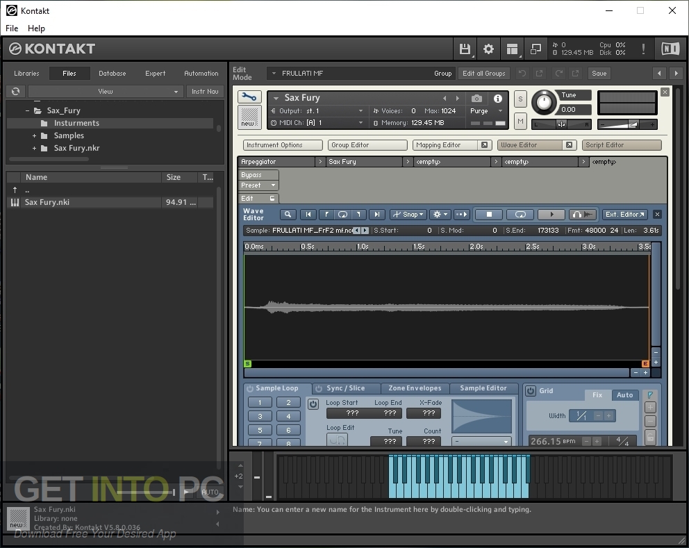 Have Instruments – SAX FURY Free Download