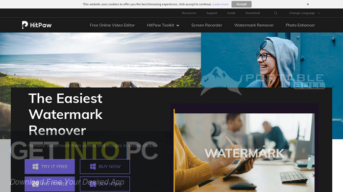 HitPaw Watermark Remover 2022 Free Download