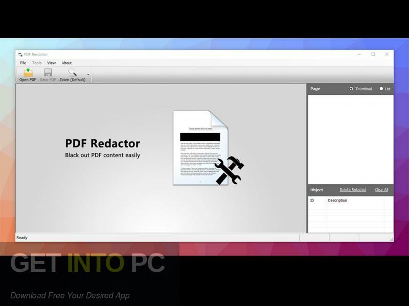 PDF Redactor Pro Free Download