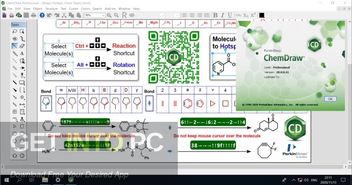 PerkinElmer ChemOffice Suite 2020 Free Download