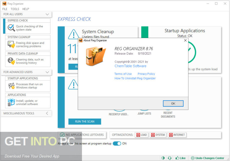 Reg Organizer 2022 Free Download