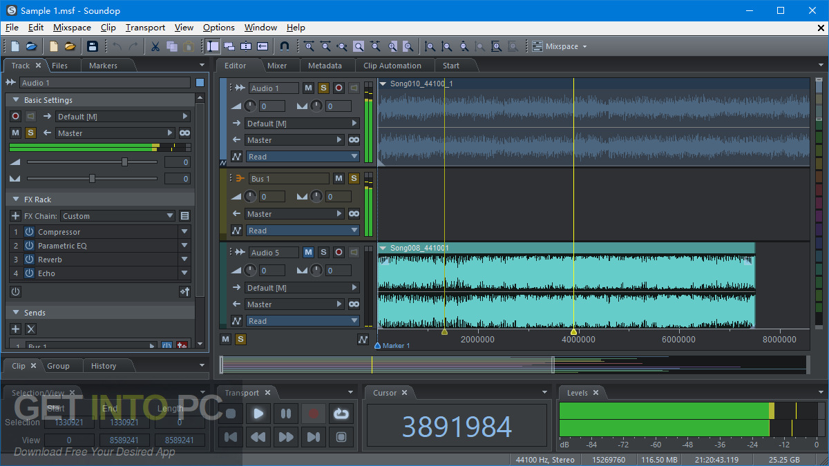 Soundop Audio Editor Free Download