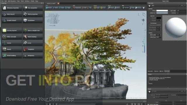 SpeedTree Modeler Cinema Edition 2022 Free Download