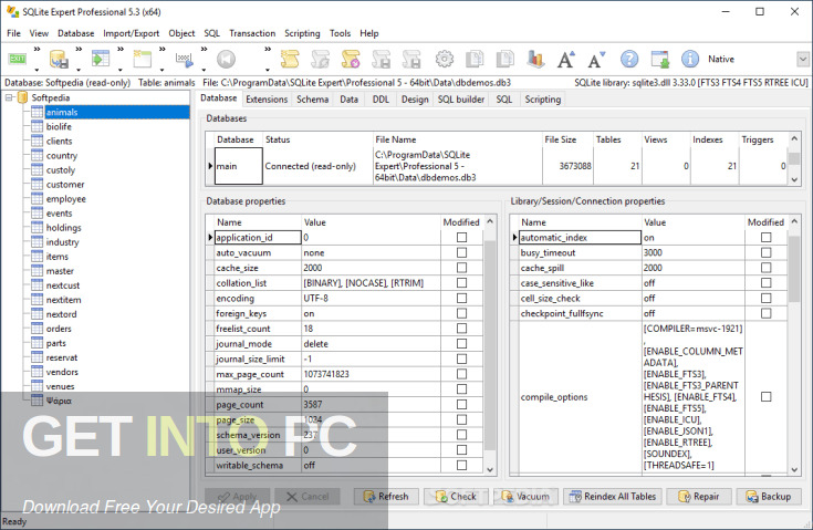 SQLite Expert Professional 2022 Free Download