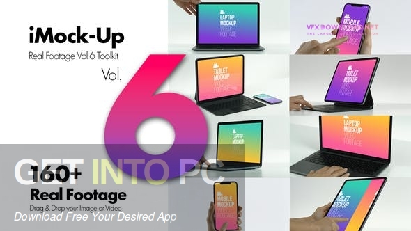 VideoHive – iMock-Up Real Footage Vol 6 Toolkit [AEP] Free Download