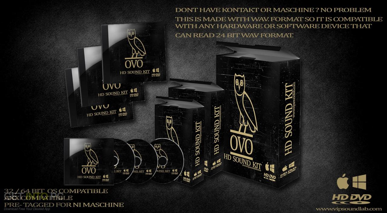 Vip Soundlab – VIPSL OVO HD Drum Kit Free Download