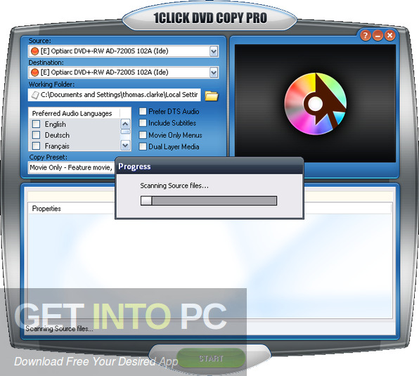 1CLICK DVD Copy Pro 2022 Free Download
