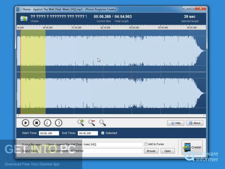 Abyssmedia iPhone Ringtone Creator 2021 Free Download