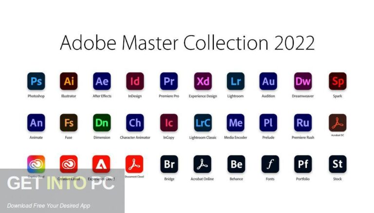 Adobe Master Collection 2022 Free Download