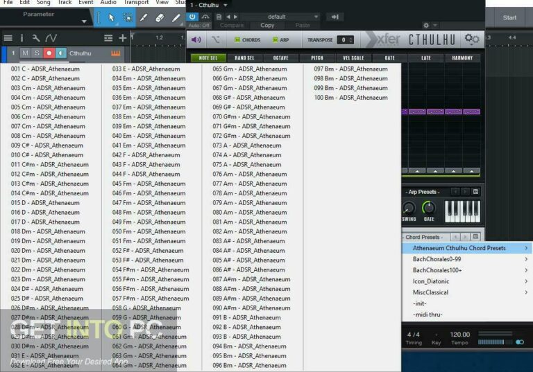 ADSR Sounds – Athenaeum – Melodic Chords & Arps for Cthulhu Free Download