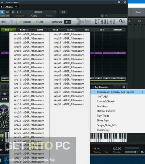 ADSR Sounds – Athenaeum – Melodic Chords & Arps for Cthulhu Free Download