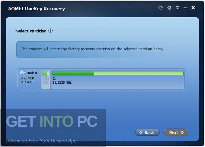 AOMEI OneKey Recovery Professional 2021 Free Download AOMEI OneKey Recovery Professional 2021 Free Download