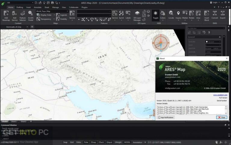ARES Map 2020 Free Download