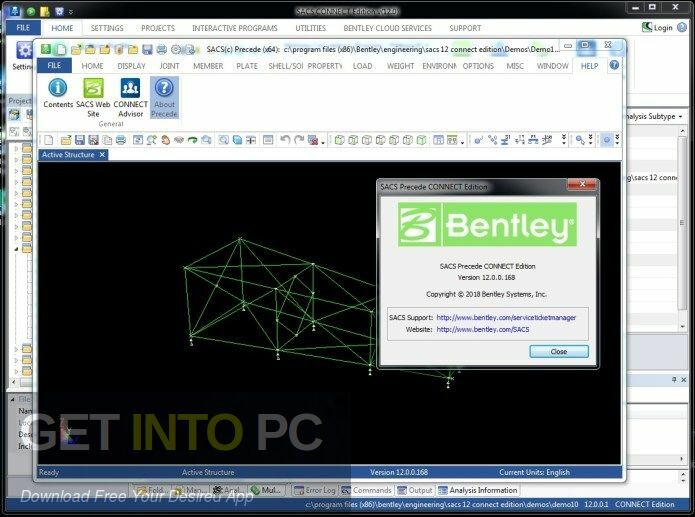 Bentley SACS CONNECT Edition 2022 Free Download