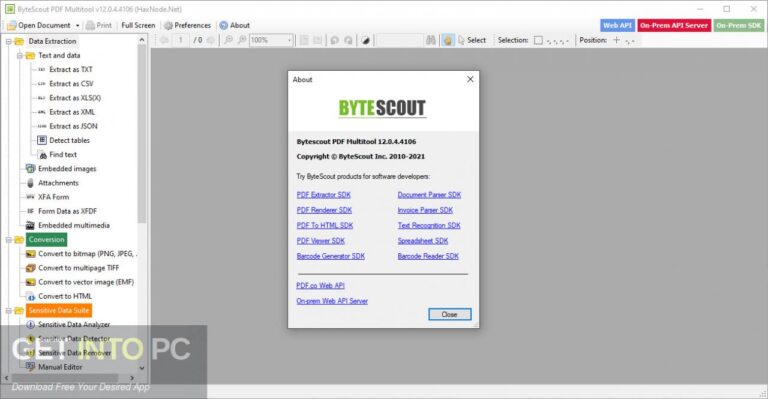 ByteScout PDF Multitool 2022 Free Download