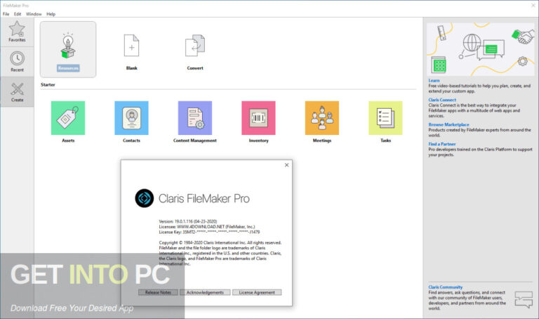 Claris FileMaker Pro 2021 Free Download