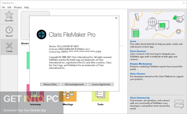 Claris FileMaker Pro 2021 Free Download