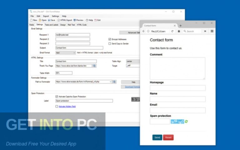 DA-FormMaker Professional 2022 Free Download