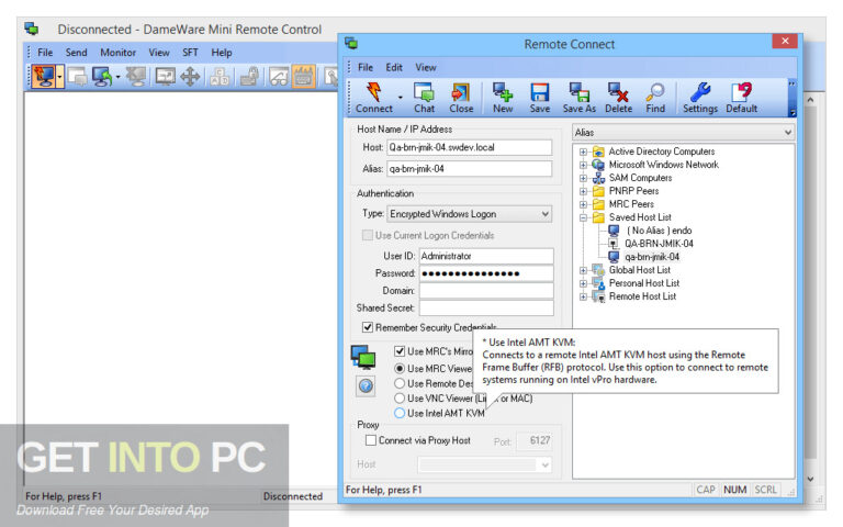 DameWare Remote Support 2022 Free Download DameWare Remote Support 2022 Free Download