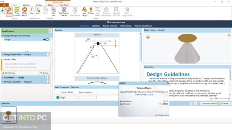 DS SIMULIA Antenna Magus Professional 2022 Free Download