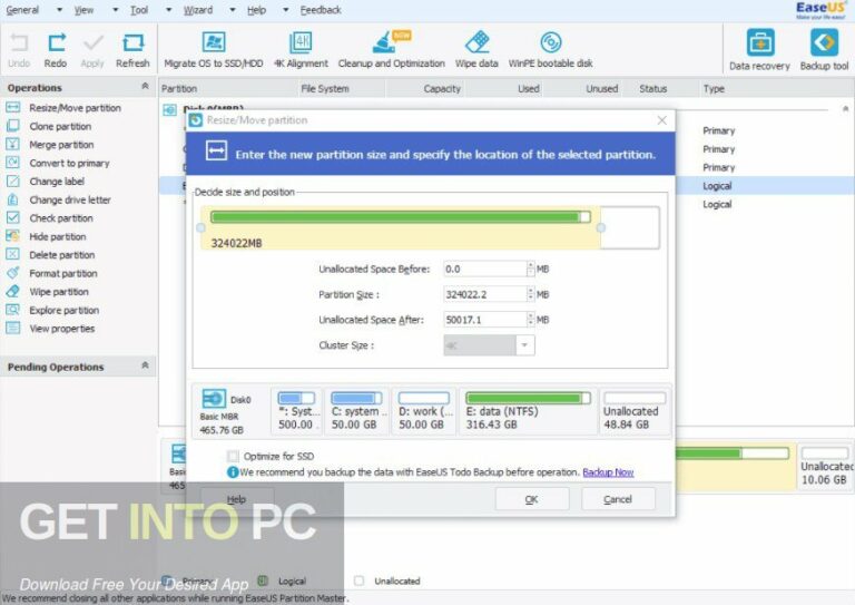 EaseUS Partition Master 2022 Free Download