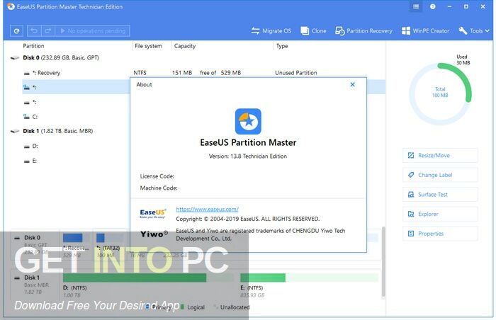 EaseUS Partition Master 2022 Free Download