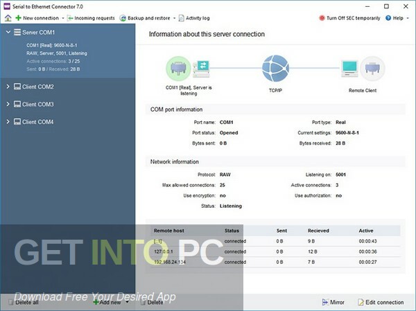 Eltima Software Serial to Ethernet Connector Free Download