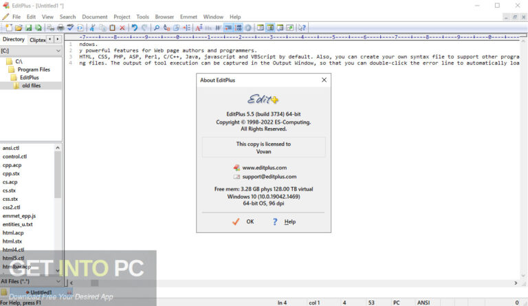 ES-Computing EditPlus 2022 Free Download