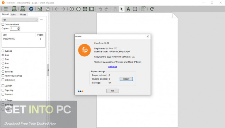FinePrint 2022 Free Download FinePrint 2022 Free Download