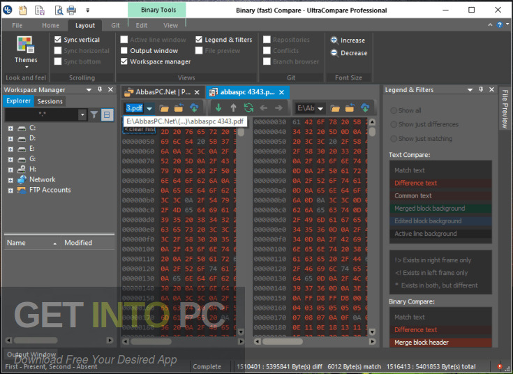 IDM UltraCompare Professional 2022 Free Download