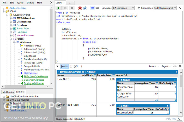LINQPad Premium 2021 Free Download