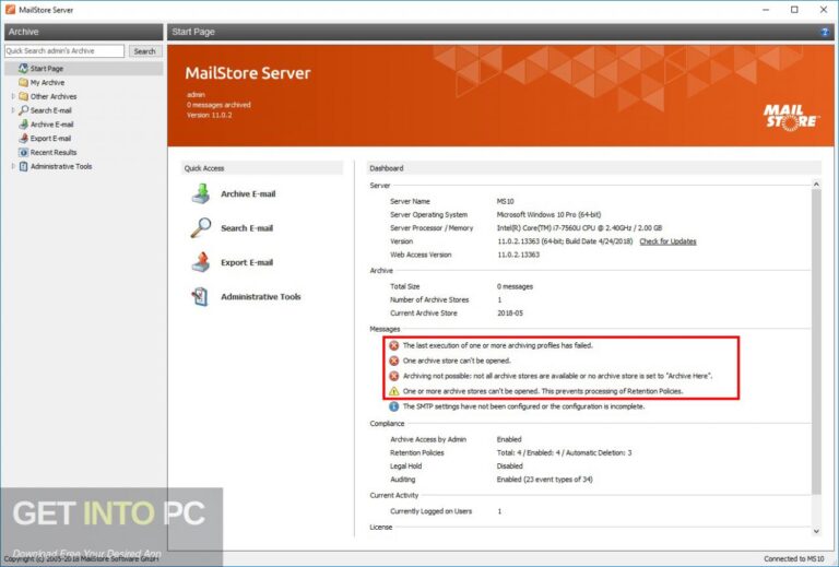 MailStore Server 2022 Free Download