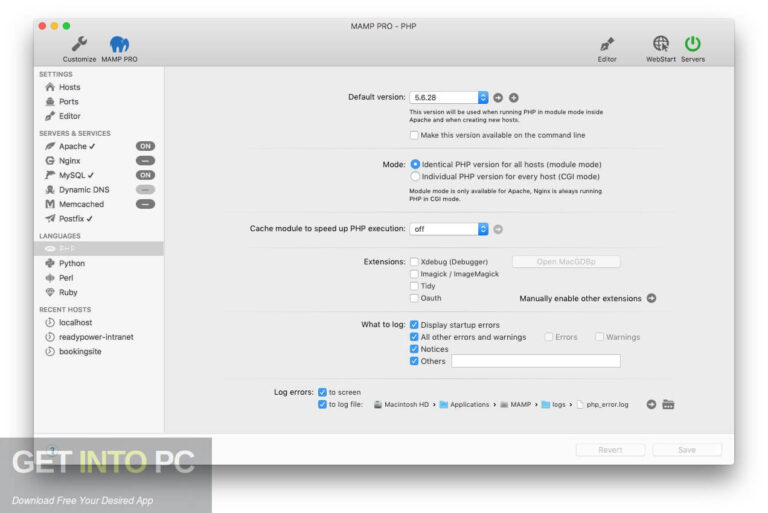 MAMP & MAMP PRO 2022 Free Download