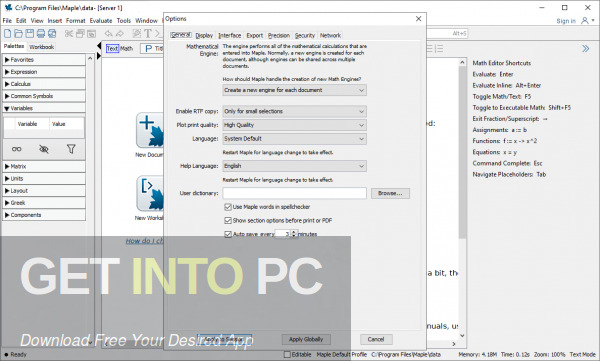 Maplesoft Maple 2021 Free Download Maplesoft Maple 2021 Free Download