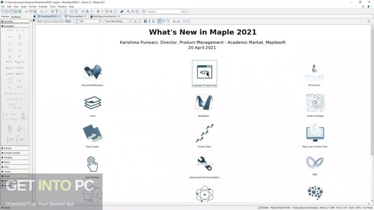 Maplesoft Maple 2021 Free Download Maplesoft Maple 2021 Free Download