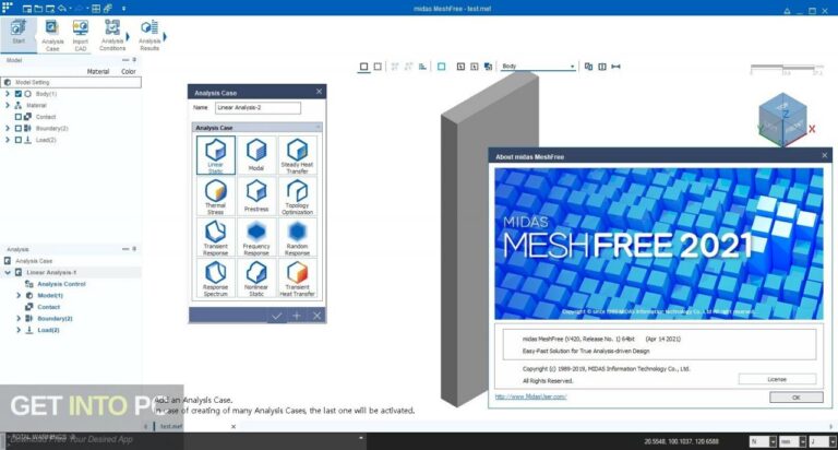 midas MeshFree 2021 Free Download