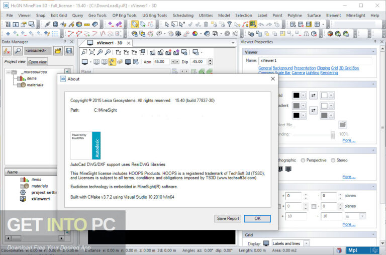 MinePlan 3D (MineSight) 2019 Free Download