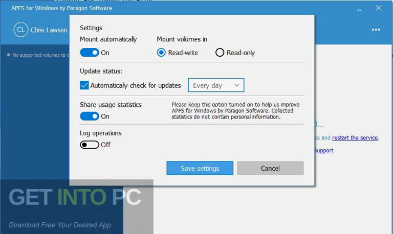 Paragon APFS for Windows 2022 Free Download
